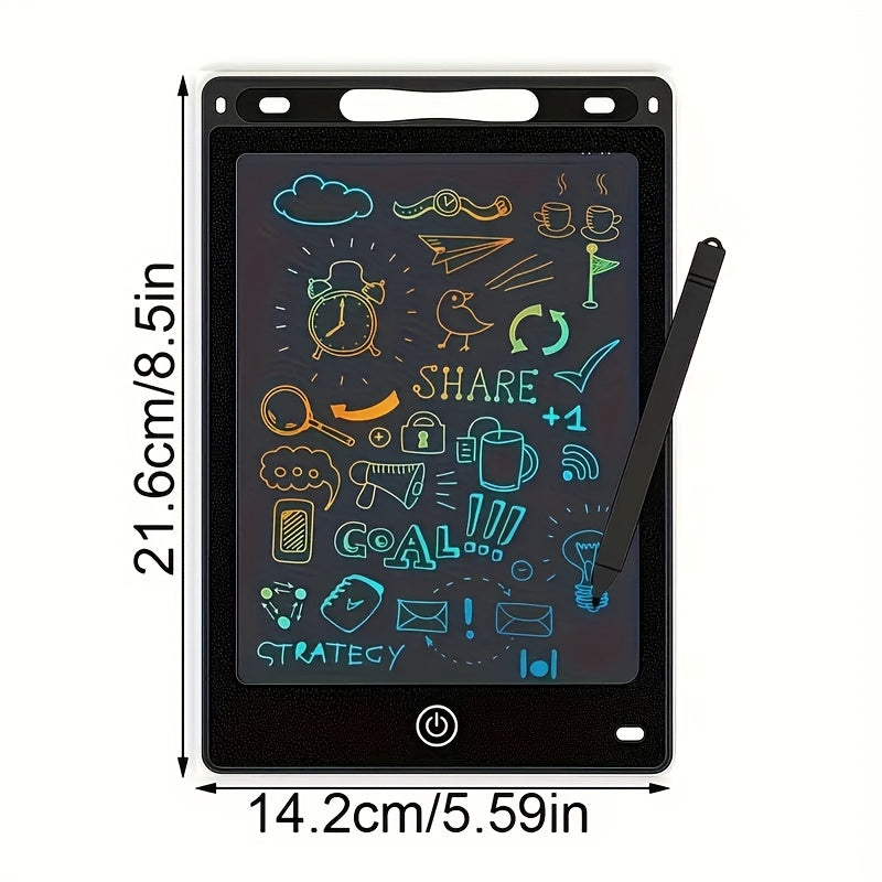 Colorful Touchscreen Tablet for Kids Portable Toy & Writing Board