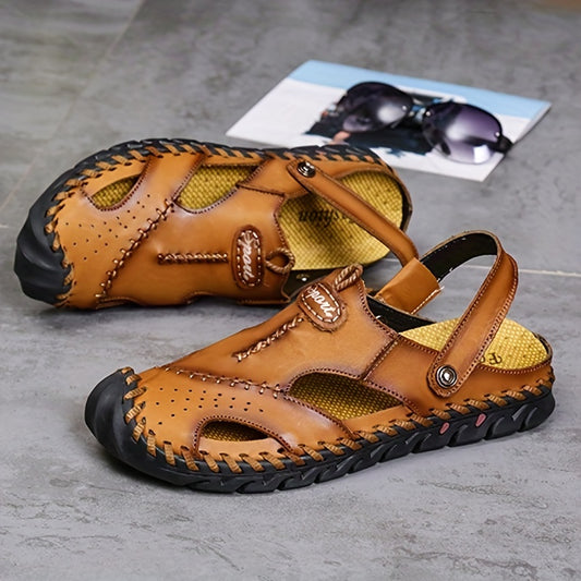 Men's Outdoor Slip On Slide Sandals Assorted Colors Casual Walking Shoes