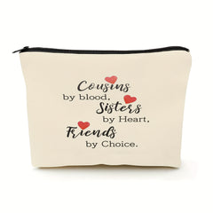 Cousin For Women Makeup Bag Funny Gift