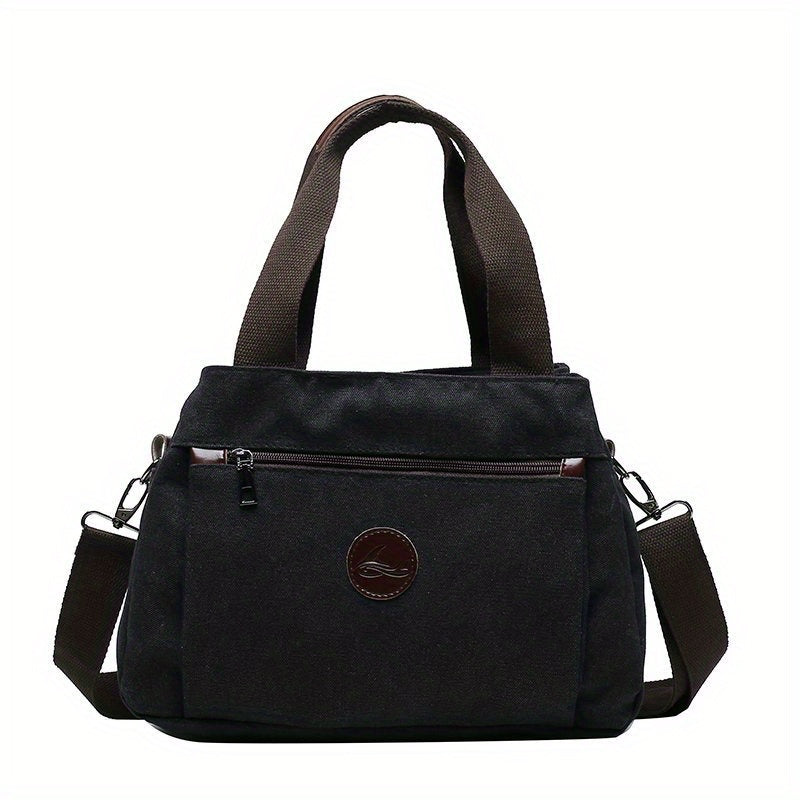 Casual Vintage Satchel Bag Lightweight Handbag