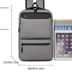Casual Computer Bag Shoulder Crossbody Or Backpack