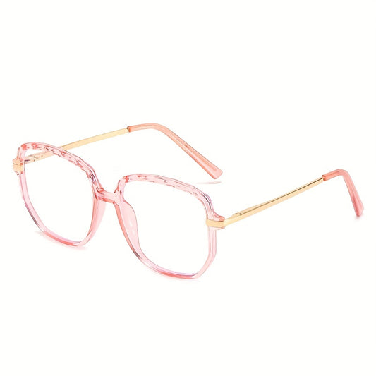Vintage Crystal Metal Gradient Lady Glasses