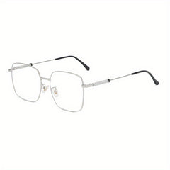 Glitter Rhinestone Square Lens Glasses For Women Men