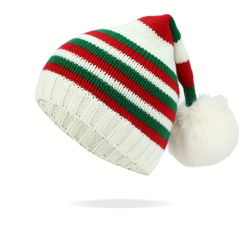 Christmas Hat Knitted Woolen Classic Christmas Party Supplies