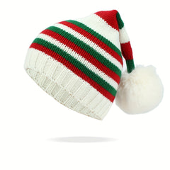 Christmas Hat Knitted Woolen Classic Christmas Party Supplies