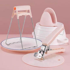 Stainless Steel Gripper Clip Foldable Anti-scalding Tray Lifter