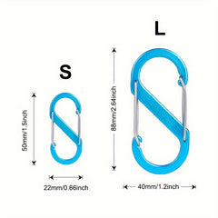 Alloy Spring Buckle Hook Keychain Metal Luggage Bag Accessory