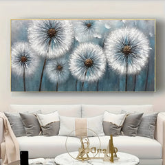 5D Dandelion Flower Diamond Painting Kit - DIY Rhinestone Embroidery Picture