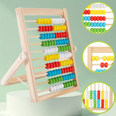 Wooden Abacus Counting Toy for Early Math Learning