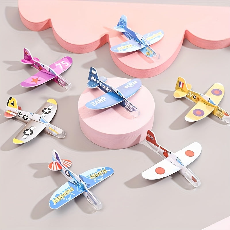 40pcs Glider Bulk Airplane Toy Set for Party Favors Classroom Prizes