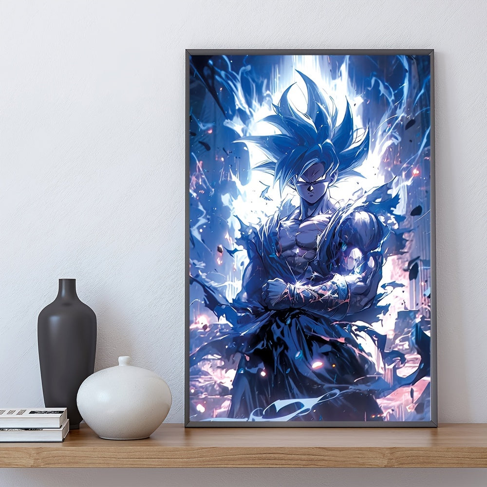 Hot Blooded Anime Poster Wall Art Canvas Painting