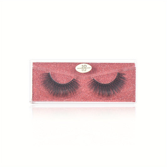 10 Styles 4 Layers 3D Lashes Single Packing False Eyelashes