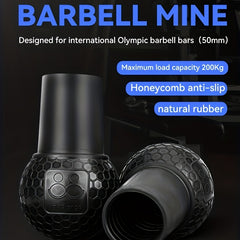 Durable Bomb Shape Barbell Cover for 2.0inch Barbell