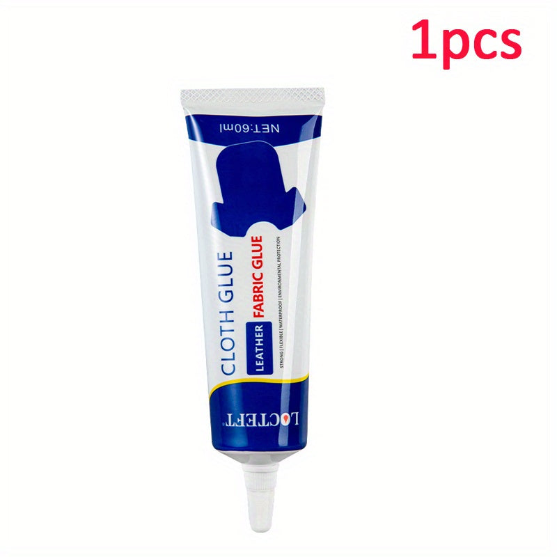 Leather Fabric Glue Soft Strong Transparent Waterproof Adhesive Repair