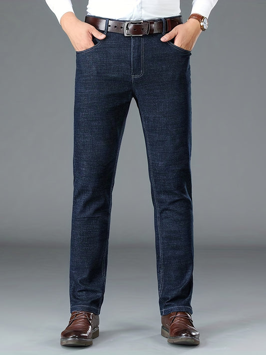 Men's Formal Jeans Business Dress Pants