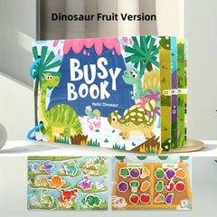 Vehicle Themed Busy Book Educational Activity Set