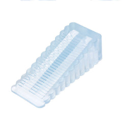 Door Bottom Stop Door Wedge Windproof Fixed Rubber for Door Gap Up to 1