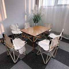 Portable Outdoor Table and Chair Set for Camping Picnic