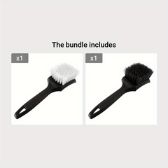 Car Tire Rim Brush Wheel Hub Cleaning Brushes Car Wheels Detailing