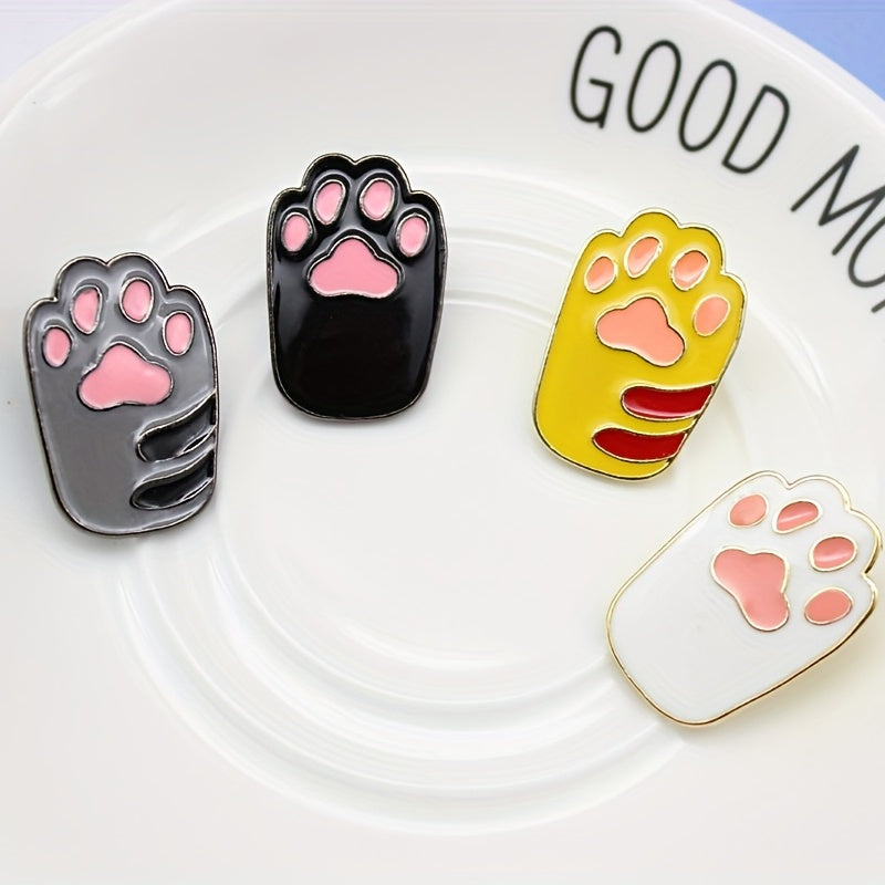 Cat Claw Creative Jewelry Brooch For Men