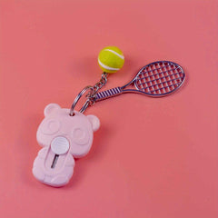 Mini Tennis Racket Utility Tool 4 Colors Disassembly DIY Cutting Office School