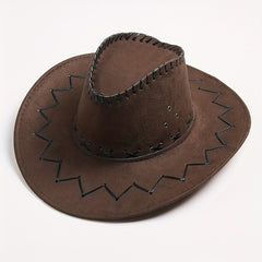Breathable Sunshade Cowboy Hat Retro Knight Hat