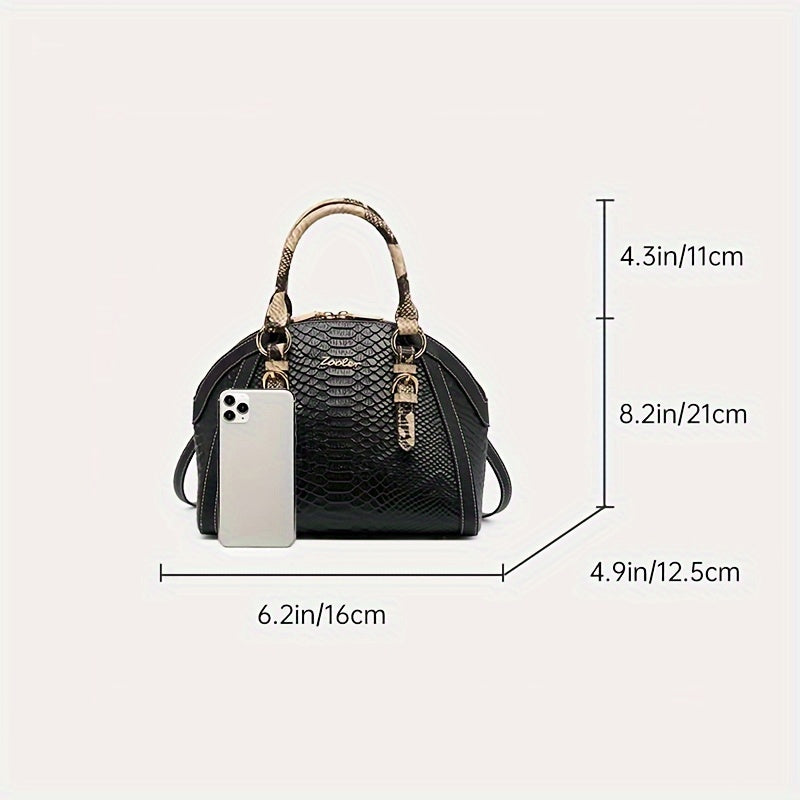 Top Layer Cowhide Women's Bag - Fashionable and Versatile Handbag