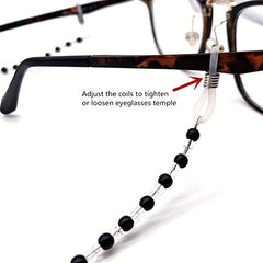 Stylish Beaded Glasses Chain Anti Slip Eyewear Retainer
