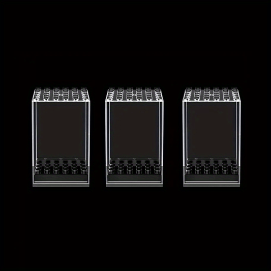 3pcs Transparent Micro Dust Cover Display Box for Building Blocks Figures