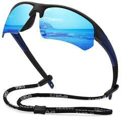 Men's Outdoor Polarized Sunglasses with Interchangeable Lenses