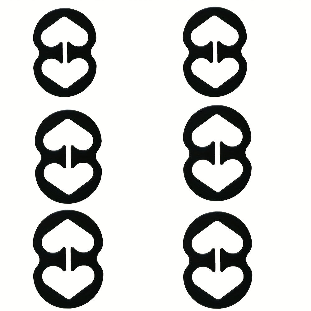 6 Pcs Invisible Bra Strap Clips Non-slip Buckles for Braless Look