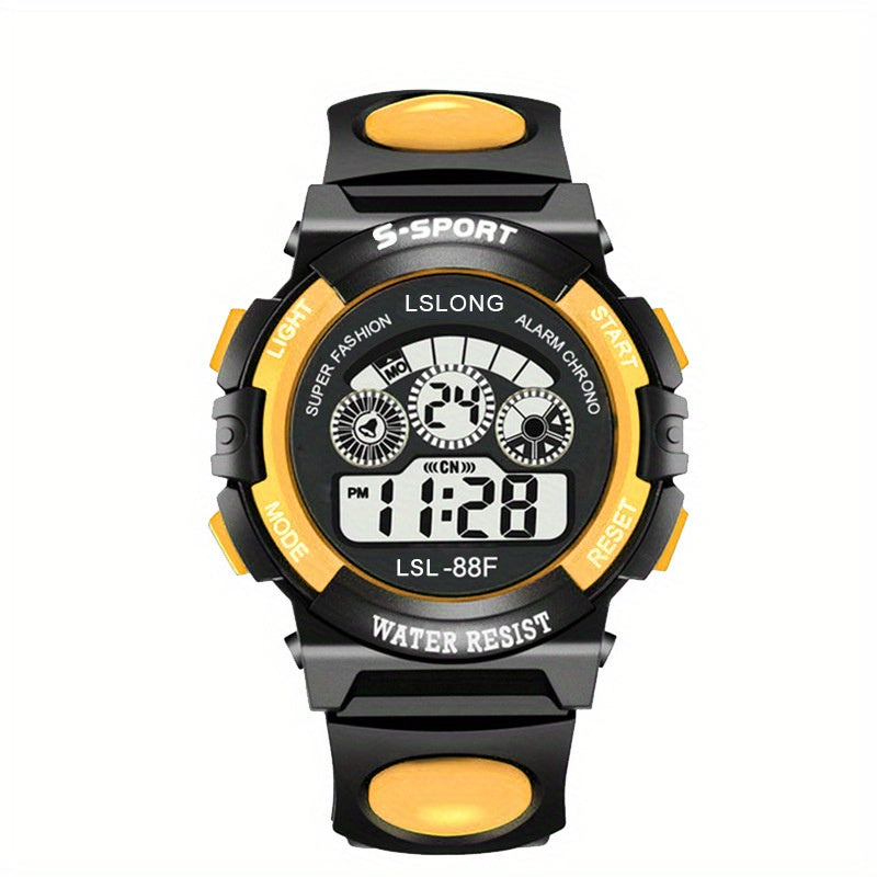 Kids Sports Watch Waterproof Luminous Multifunctional Gift