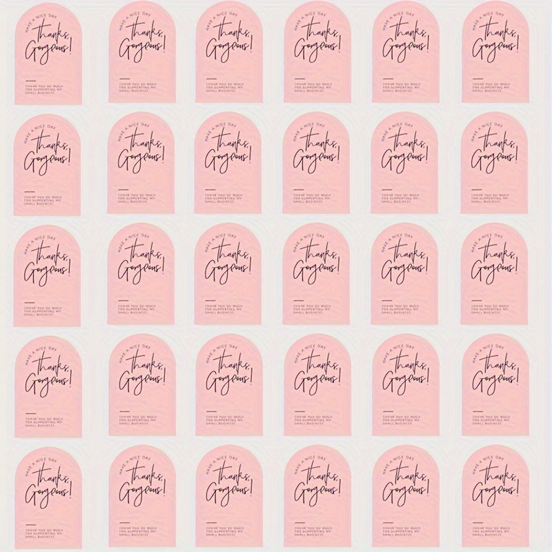 30pcs Small Business Thank You Cards for Retail Shop Inserts
