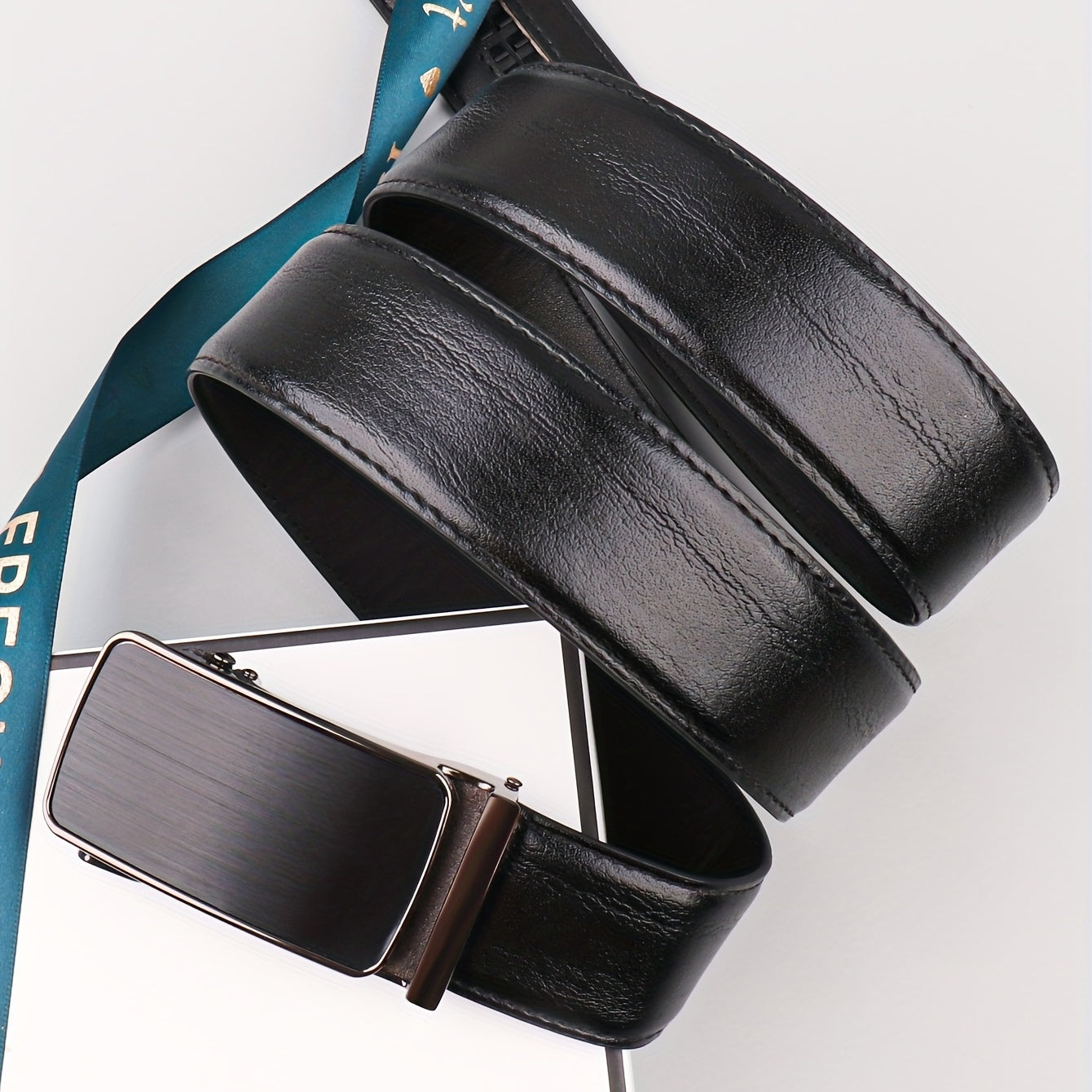 Stylish Business Man's Auto Buckle Belt