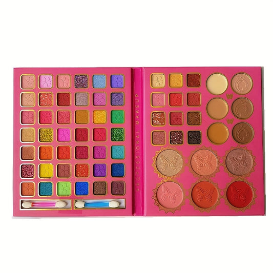 66 Colors Makeup Palette Eyeshadow Concealer Highlighter Blush Palette