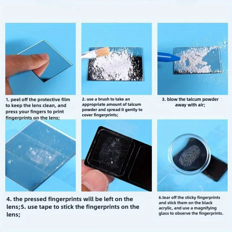 DIY Fingerprint ID Experiment Kit for Kids