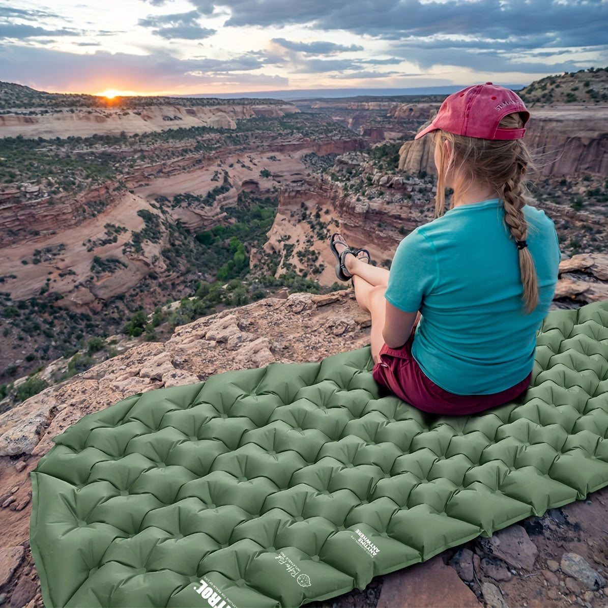 ETROL Inflatable Sleeping Pad for Tent & Hammoc