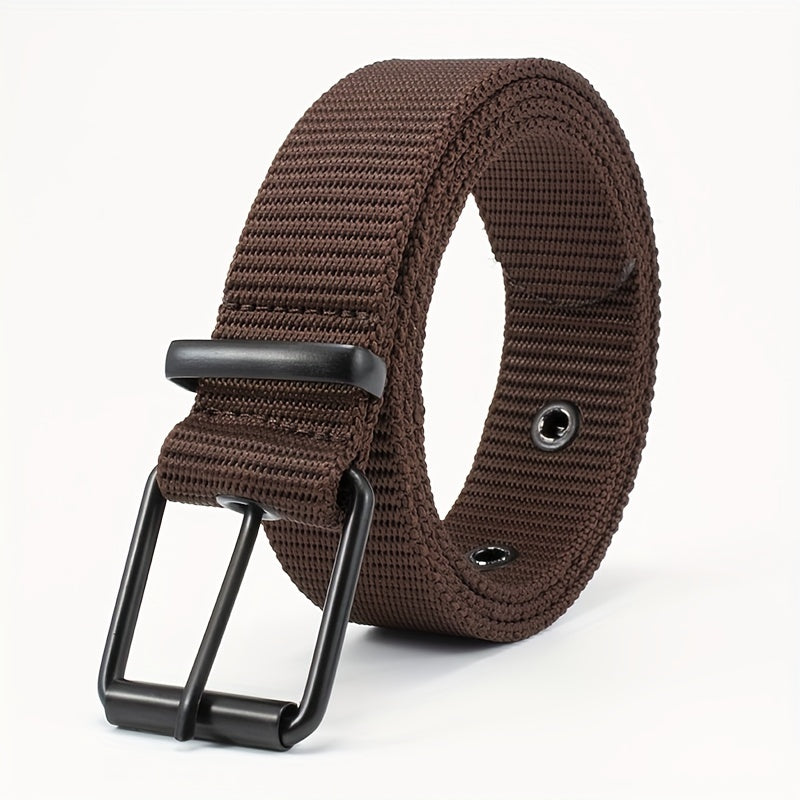 Men's Heavy Duty Nylon Canvas Web Webbing Belt