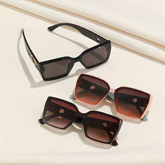 Large Square Sunglasses Anti Glare UV400 Sun Shades For Driving