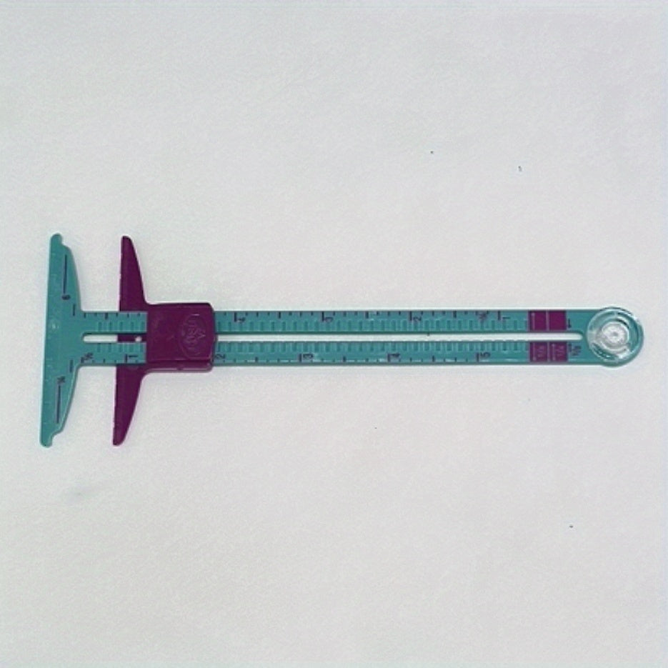5-In-1 Sliding Gauge Sewing Ruler For Knitting Crafting