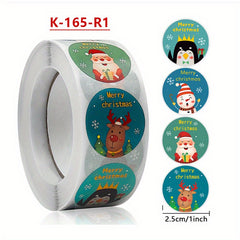 160pcs Christmas Cartoon Stickers Funny Holiday Party Decorations