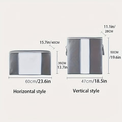 2PCS Large Capacity Quilt Storage Bag Foldable Travel Luggage Packing Cube