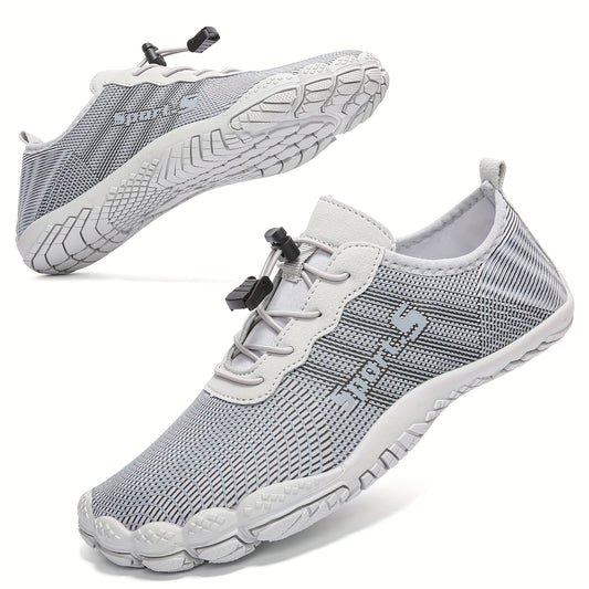 Men's Outdoor No Tie Sneakers with Draw String