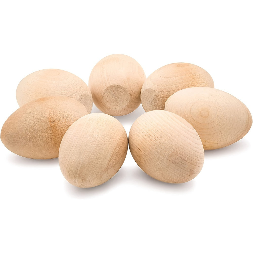 2pcs DIY Wooden Bird Egg Painting Toys