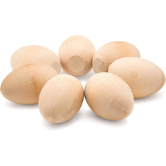 2pcs DIY Wooden Bird Egg Painting Toys