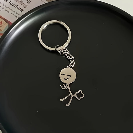 Funny Pendant Keychain Decoration for Car Keys Backpacks Wallets