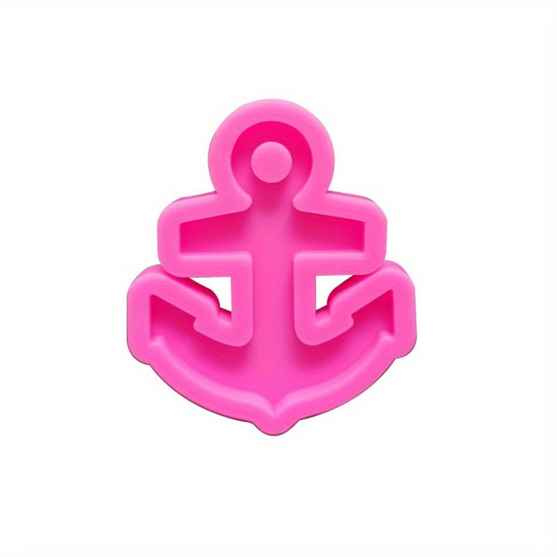 Anchor Silicone Mold Keychain Car Bag Pendant Epoxy Resin DIY Jewelry