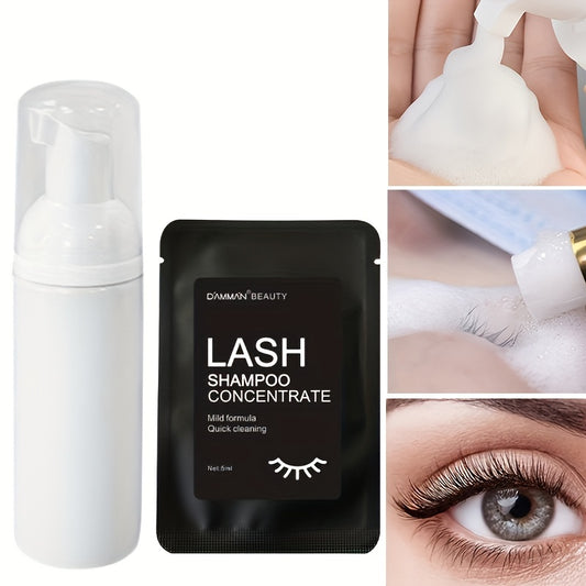 5ml Lash Shampoo & 60ml Mousse Cleaning Kit