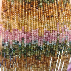 Labradorite Malachite Aquamarine Morganite Fluorite Beads Strip