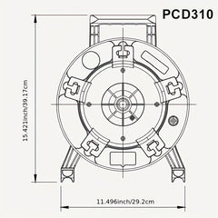 Handheld Cable Drum with Winder for Long Cables Storage